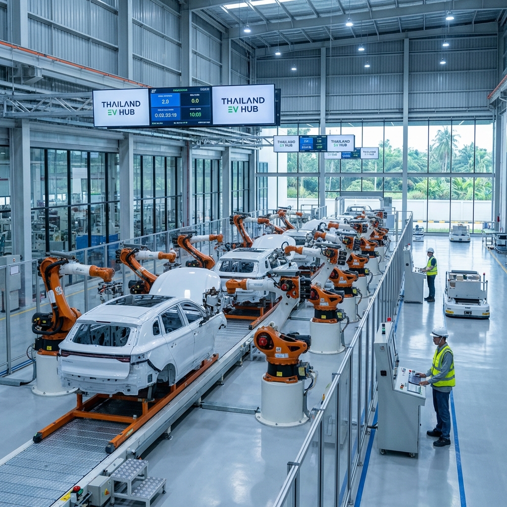 The EV Hub: Thailand’s Industrial Shift to Electric Mobility